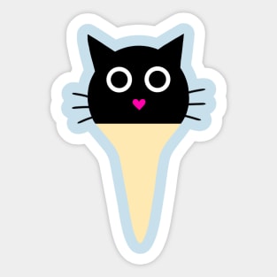 Love my cat. Sticker